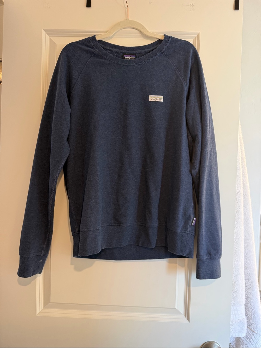 Patagonia Navy Blue Crewneck Sweatshirt